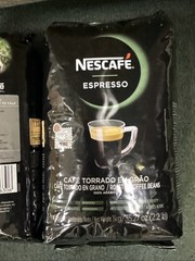 Nescafe Whole Bean Espresso 2.2 lb. – 6/Pieces Brazilian Coffee 100% Arabica