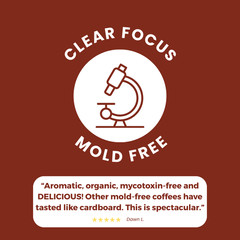 Java Planet Espresso Blend Organic Dark Roast Low Acid Mold Free Beans/Ground
