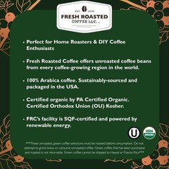 Green SWP Decaf Sidamo | 5 LB Unroasted Coffee Beans | Fresh Roasted Coffee