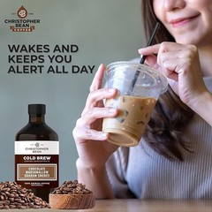Christopher Bean Chocolate Marshmallow Graham Smores Cold Brew Coffee Bottle