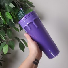 💜NEW💜 Starbucks Tumbler GLOW-IN-THE-DARK Purple Slime Halloween 2025 24oz