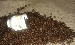 Robusta medium Roasted Coffee beans 1000 gms
