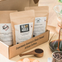 Black Owned Coffee Roasters Sample Box – Honduras, Mexico, and Colombia Coffees