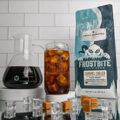 Organic Frostbite Flavored Cold Brew | Caramel Chiller