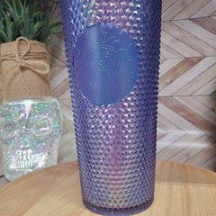 NEW Starbucks Disneyland Resort Purple Iridescent Studded Tumbler Venti 24oz 💫