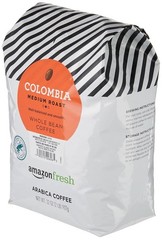 Colombia Medium Roast Whole Bean Coffee 32 Oz Balanced Full-Bodied Flavor