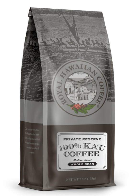 ☕️ Royal Hawaiian Coffee 100% Ka’u Coffee Whole Bean Medium Roast 7oz