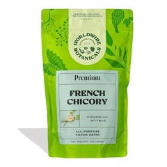 Worldwide Botanicals French Chicory Root – Brew Like Coffee Blend Roasted Chi…