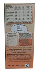 Nescafe Gold Cappuccino Unsweetened Taste Sachet Powder 113.6g-FREE SHIPPING