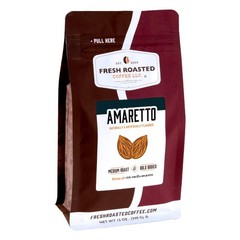 Amaretto Flavored Coffee 12 oz Medium Roast Kosher Whole Bean