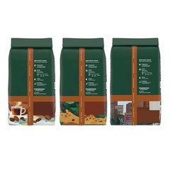 Starbucks Whole Coffee Beans Variety Pack – Medium Roast Bliss (3 x 12oz)