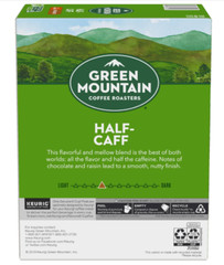 Green Mountain Half Caff Coffee – Medium Roast K-Cup Pods, 96-Count!