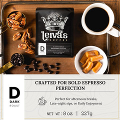 Leiva’S Dark Roast Whole Bean Espresso (8Oz), Freshly Roasted, Micro-Lot Guatema