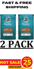 2 PACK – Caribou Blend Whole Bean Coffee 40 oz. Bag, Medium Roast – Total 80 Oz.