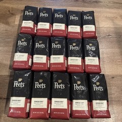 15 Pounds Peet’s Espresso Forte Dark Roast Whole Beans