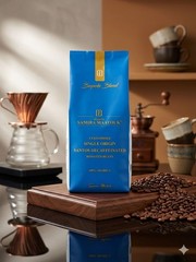 coffee beans Santos Nocturne Decaf | Premium Single Origin Arabica | Smooth & Ri