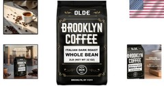 Brooklyn Coffee Italian Dark Roast – 2lb Whole Beans, Freshly Roasted in NYC