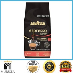 Lavazza Super Crema Espresso Whole Bean 2.2 lb Medium Roast Hazelnut Notes