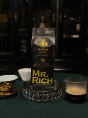 Mr.Rich, Boss Edition Coffee, Organic Roasted Whole Bean Coffee, 100% Arabica, D