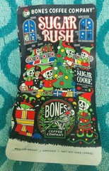 Bones Coffee Company Sugar Rush Sugar Cookie Ground Coffee 12 oz