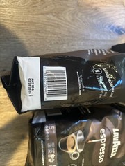 Lavazza Espresso Whole Bean Coffee Medium Roast 100% Arabica 2.2 lb Bag 6 Pack