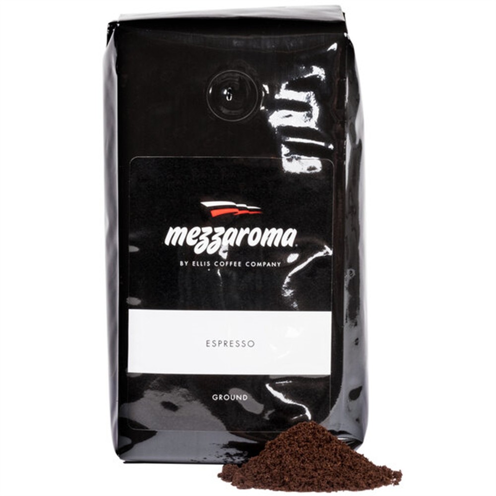 Ellis Mezzaroma Dark Regular Ground Espresso 12 oz.
