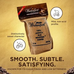 Wallenford Jamaica Blue Mountain Coffee Bean 100% 16oz PACK OF 4