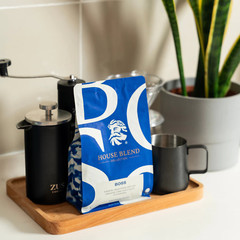 ZUS House Blend Whole Coffee Bean – Boss – 250g x 4 Packs FREE SHIP