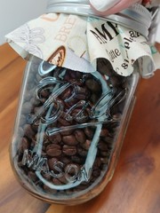 Coffee Beans DOUBLE CHOCOLATE Flavored In vac-sealed Jars Lot Of 2 Valentine’s