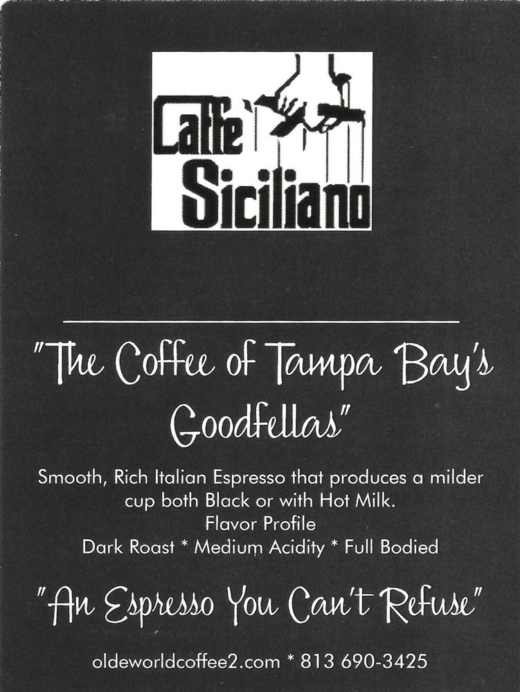 ESP2 Caffe Siciliano Medium Dark Roast Espresso – Coffee Beans – 8 ozs
