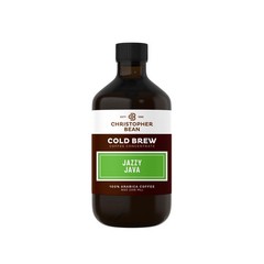 Christopher Bean Jazzy Java Cold Brew Coffee Concentrate – Sweet & Rich Bottle