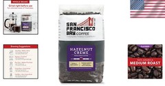 2lb Bag of Eco-Friendly Hazelnut Crème Whole Bean Coffee – Medium Roast Delight