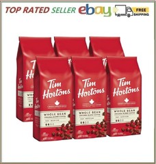 Tim Hortons Original Medium Roast Whole Bean Coffee 12oz 6-Pack