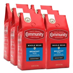 Community Coffee Breakfast Blend Whole Bean Coffee, Medium Roast, 72 Ounce 12 of