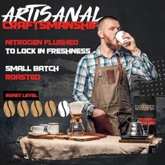Mythic Coffee Beans, Bag, Fresh Gourmet Roast, Fair Trade, Vegan and Keto Friend