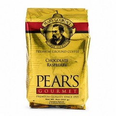 Pear’s Chocolate Raspberry Ground Coffee | 8 oz | Brenmar