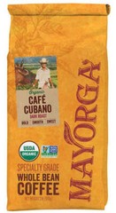 Mayorga USDA Organic Café, Dark Roast, Whole Bean Coffee, 2lbs