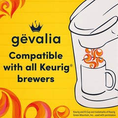 Gevalia Signature Blend Mild Roast K-Cup Coffee Pods, 22 7.6 Oz (Pack of 1)