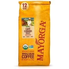 Mayorga Decaf Coffee 2lb Dark Roast Organic Whole Beans