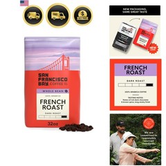 Coffee – Dark Roast Whole Bean Coffee – French Roast 2 lb bag