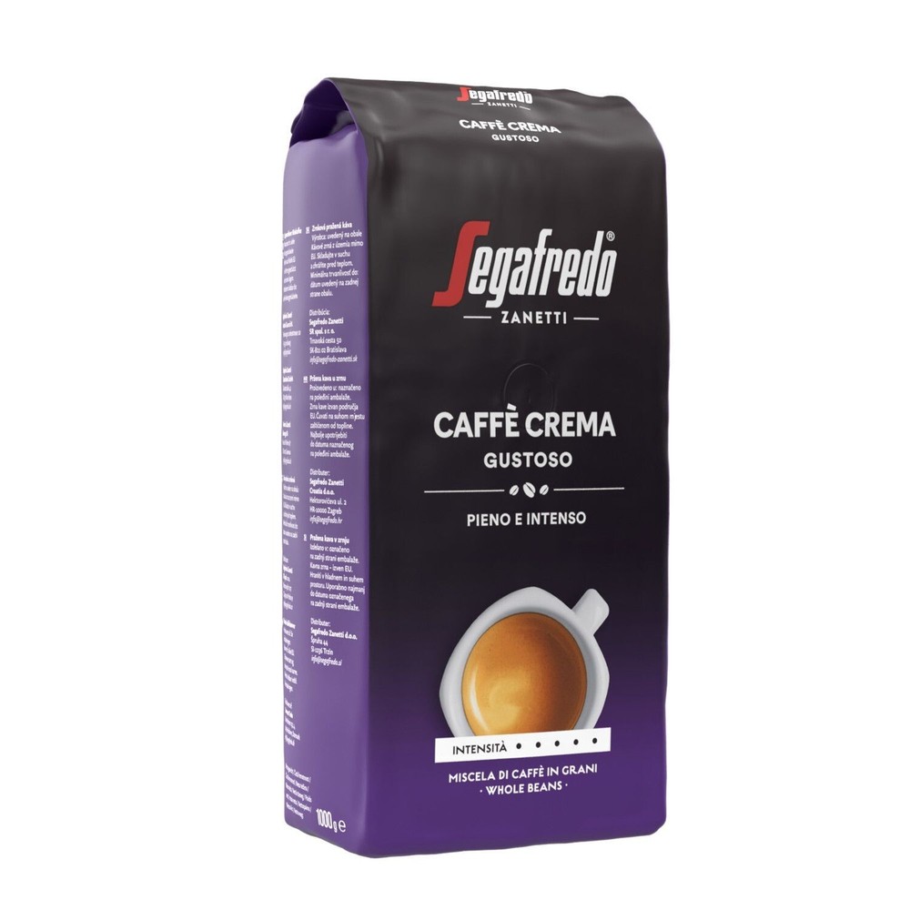SEGAFREDO Caffe Crema Gustoso Coffee Beans 1000g / 1kg / 35.3oz