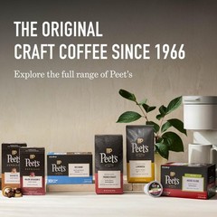 Peet’s Coffee, Dark Roast Whole Bean 18 Ounce (Pack of 1), Major Dickason’s