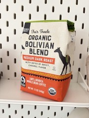 Trader Joe’s Organic Fair Trade Bolivian Blend Coffee 12oz