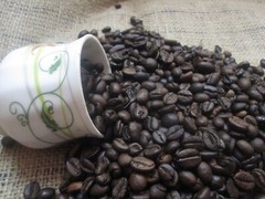 Robusta medium Roasted Coffee beans 1000 gms