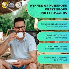 100% Kona Coffee Whole Bean 16 oz