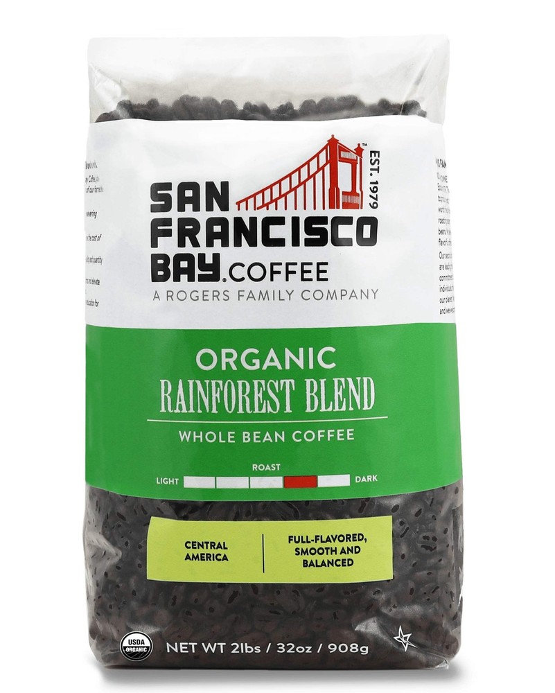 San Francisco Bay Coffee – Medium-Dark Roast Whole Bean Coffee