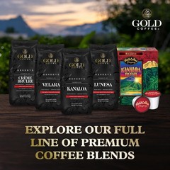 Gold Coffee Co. Kanaloa Premium House Blend – Medium 16 Ounce (Pack of 1)