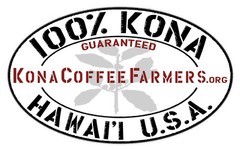 100% Hawaiian / Kona Coffee Beans Medium Roasted 10 Bags 1 Pound Each