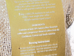 SEALED 8 OZ BLUE MOUNTAIN PREMIUM BLEND JABLUM JAMAICA ROASTED COFFEE BEANS USA