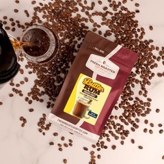 Butter Rum Flavored Whole Bean Coffee Medium Roast Kosher 12 oz Premium Brew